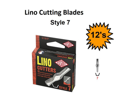 Style 7 - Lino Cutting Blades  12's