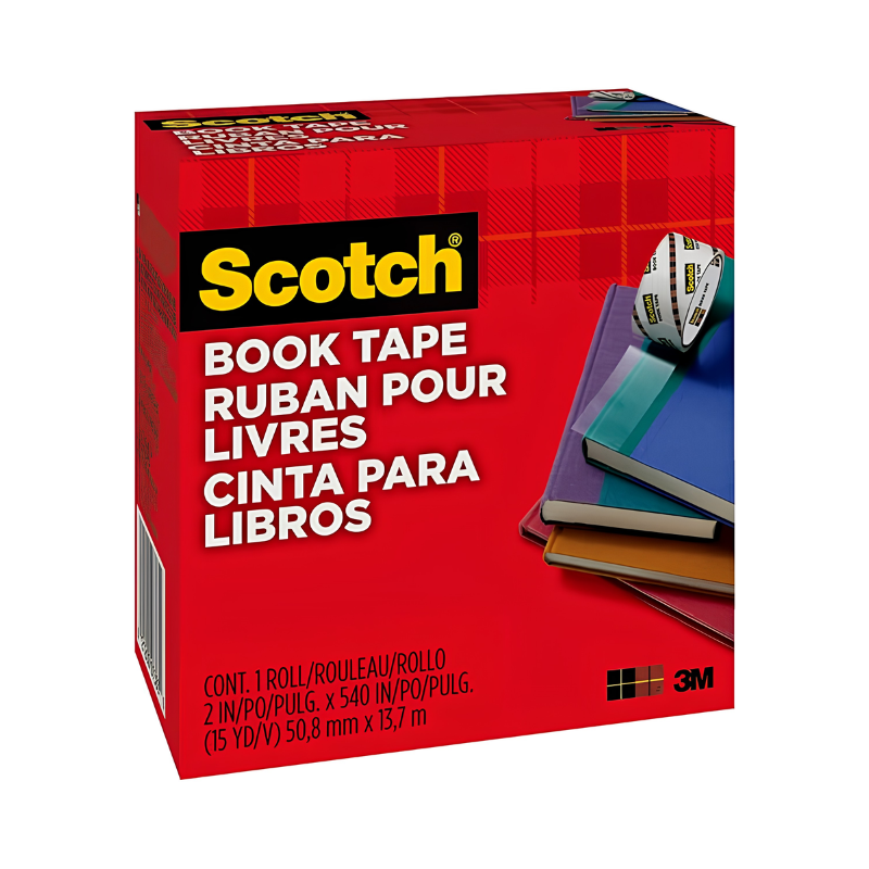 Scotch Book Repair Tape - 50mm x 13.7m