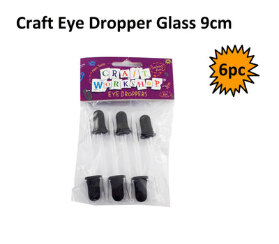 Eye Droppers 9cm 6pc