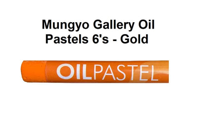 Mungyo Gallery Oil Pastels - Orange 6's