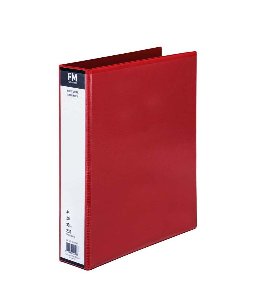 Red A4 Ringbinder