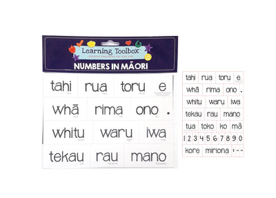 Numbers Maori Magnets