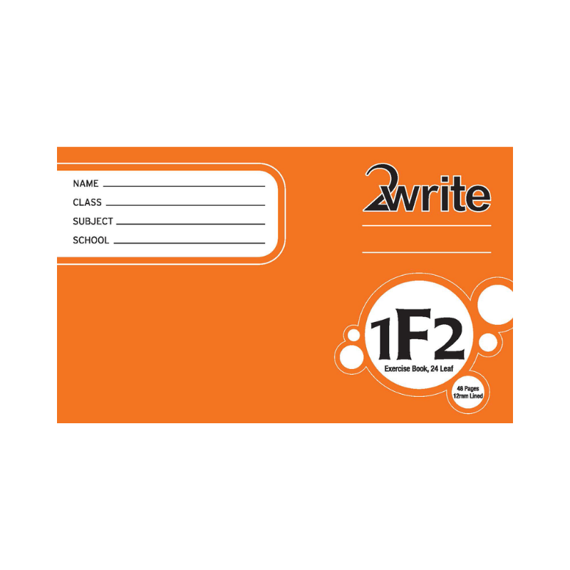 1F2 - Exercise Book - 12mm Lined