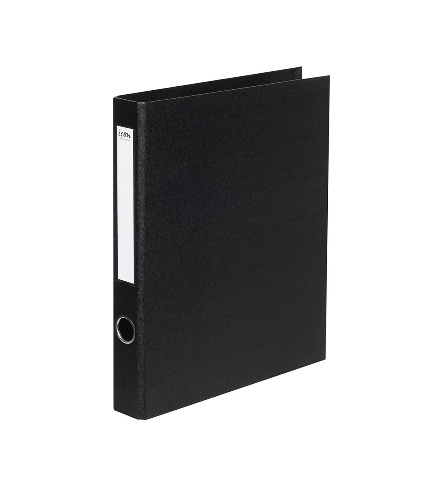 Black A4 Ringbinder Linen