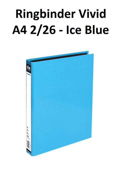 Ice Blue - A4 Ringbinder