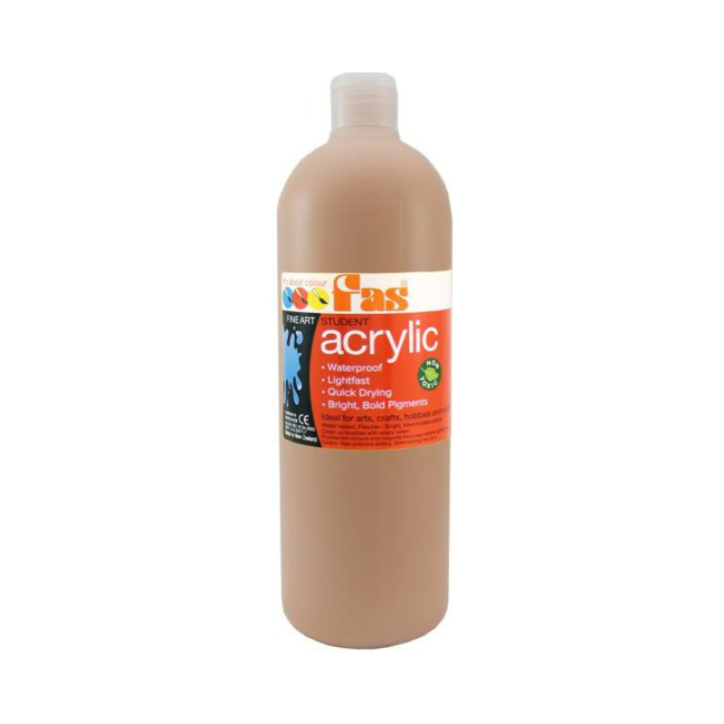 Raw Sienna 1L - FAS Student Acrylic Paint