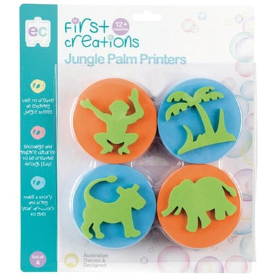 Palm Printers - Jungle (Set of 4)