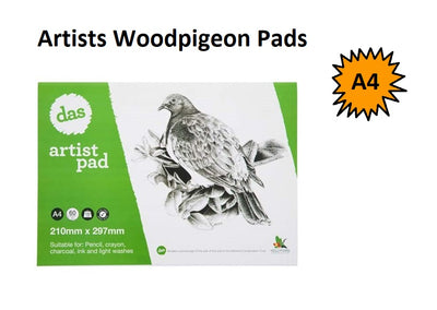 A4 - DAS Artist Pad - 60 sheets, 110gsm