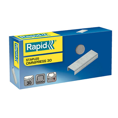 Rapid Omnipress Staples 8mm (60 Pages)