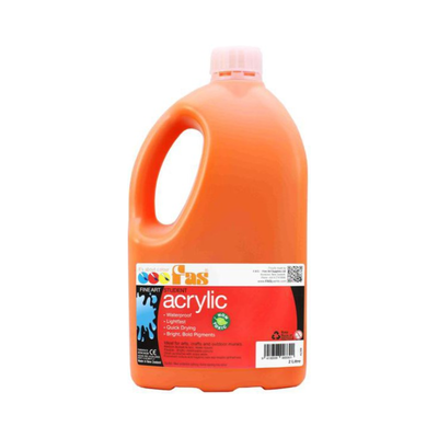 Orange 2L - FAS Student Acrylic Paint