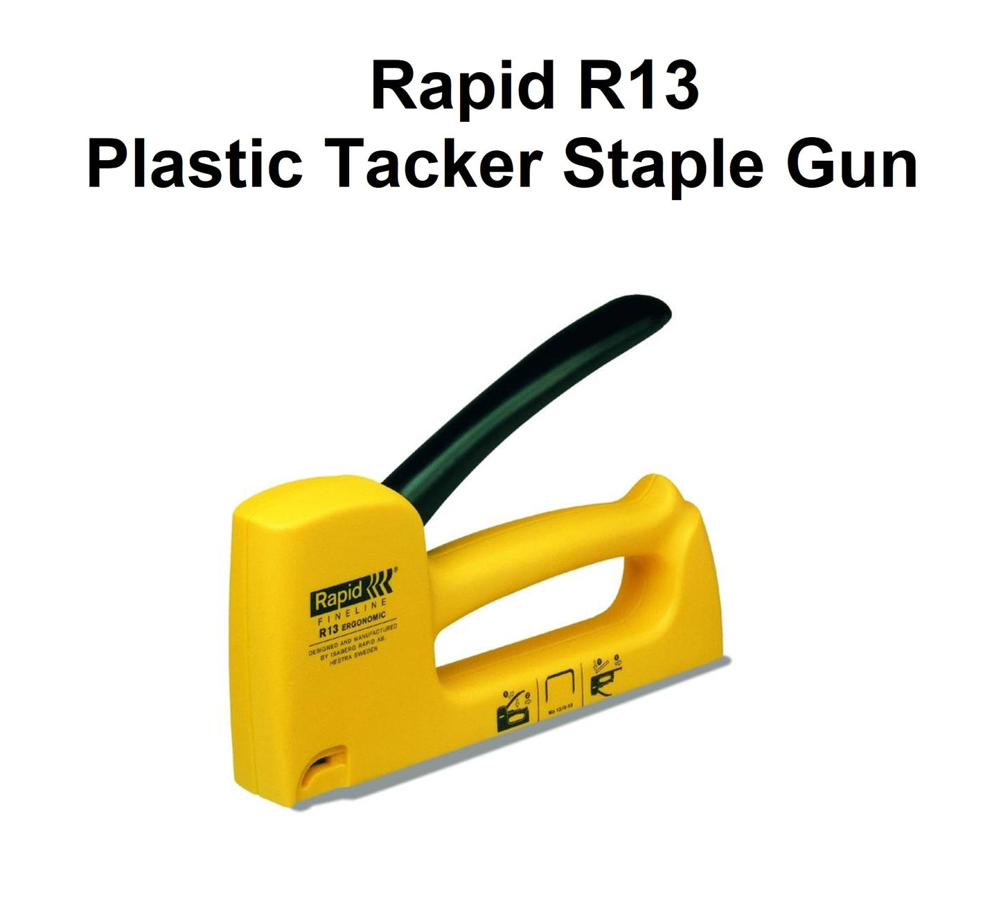 Rapid 13 Plastic Tacker - R13 Staple Gun