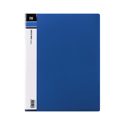Blue - A4 Clearfile 60 Page