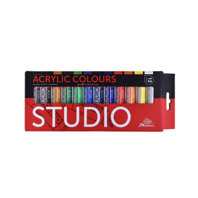 Phoenix Acrylic Paint Set 12mL (Set of 12)