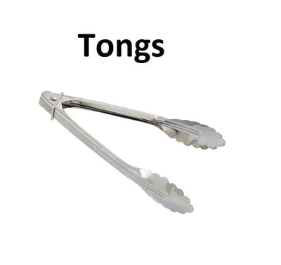 Kitchen Tongs - Stainless Steel