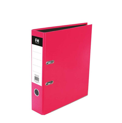 Pink A4 Lever Arch File