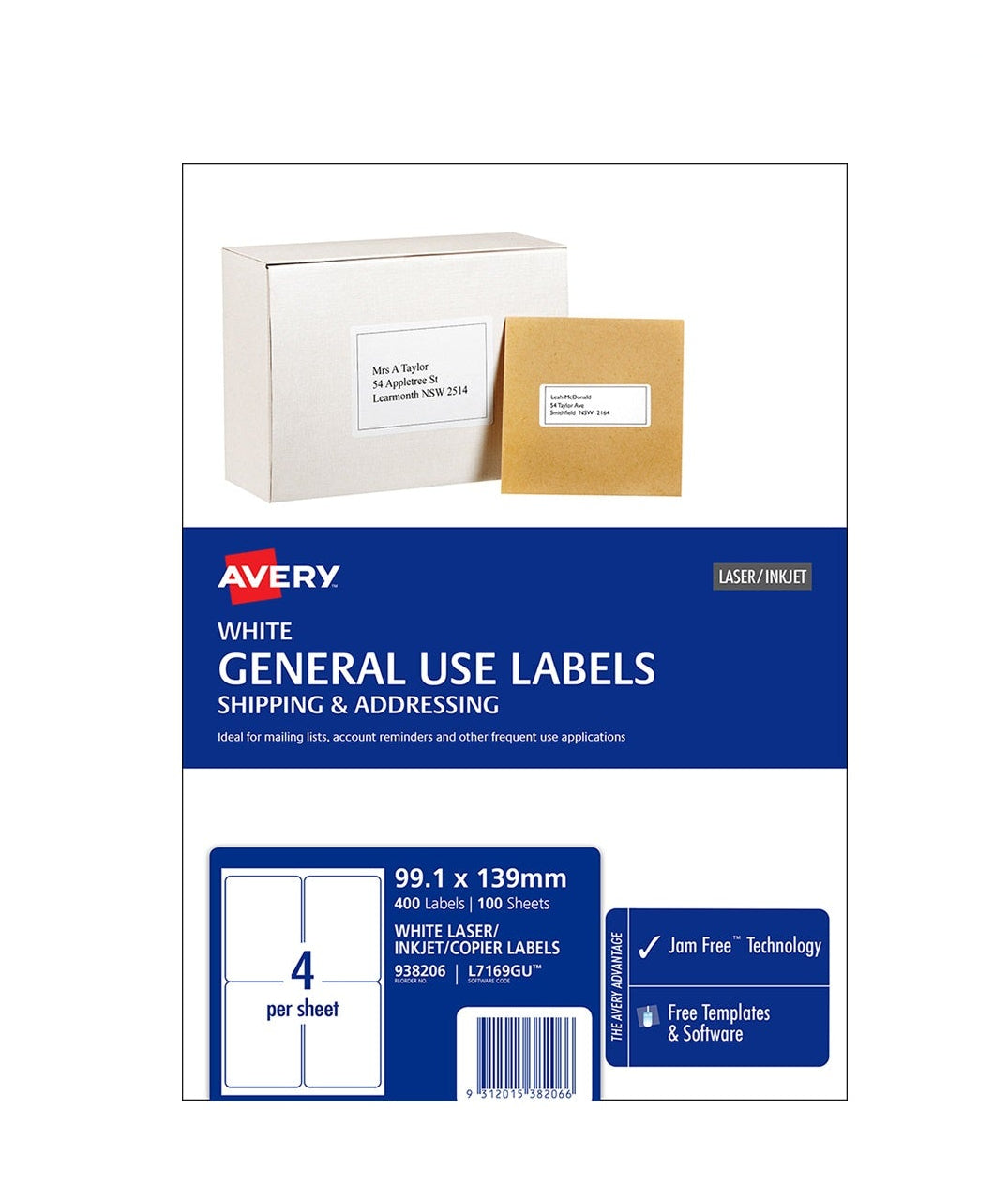 General Copier Labels