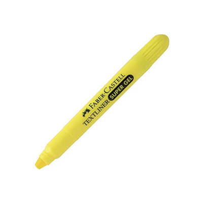 Faber Castell Gel Highlighters - Yellow - each