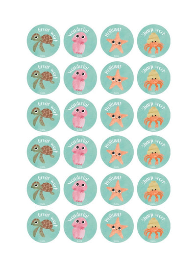 Creatures Merit Stickers