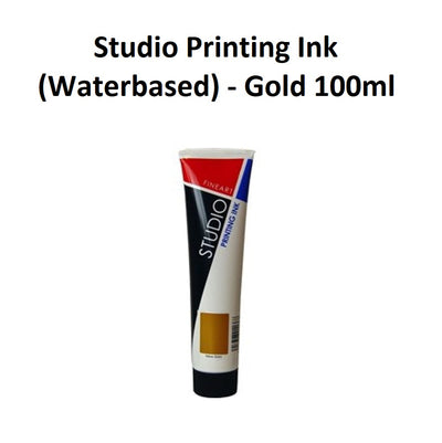 Gold 100mL - FAS Studio Printing Ink (Waterbased)