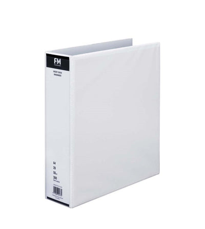 White Ringbinder