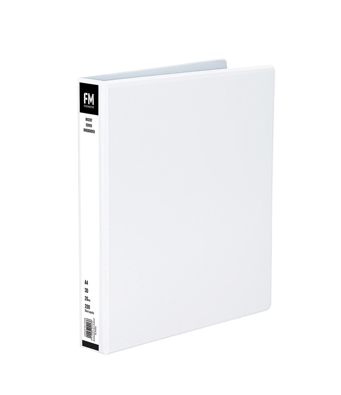 White Ringbinder