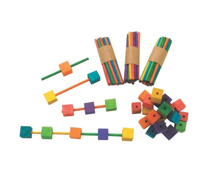 Interlocking Cubes and Sticks