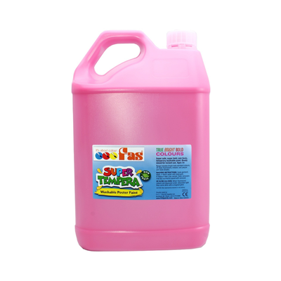 Pink 5L - FAS Super Tempera Poster Paint