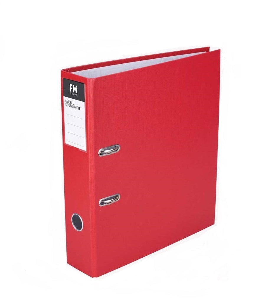 Red A4 File