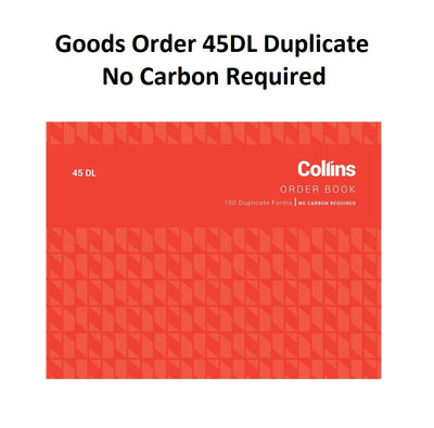 Order Book - 45 DL (NCR)