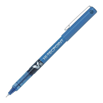 Blue - Pilot Hi-Tecpoint V5 Pen - Extra Fine