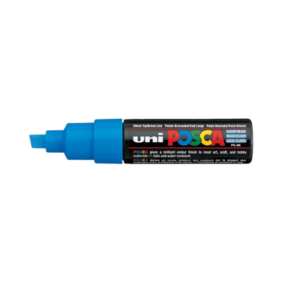 Light Blue - Posca Paint Markers (Chisel Tip)