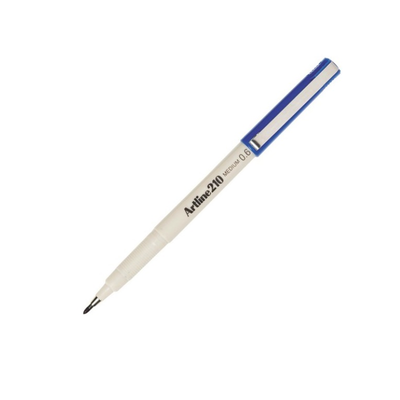Black - Artline 210 Fineliner Pen 0.6mm