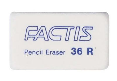 Rubber Eraser - Factis 36R Eraser