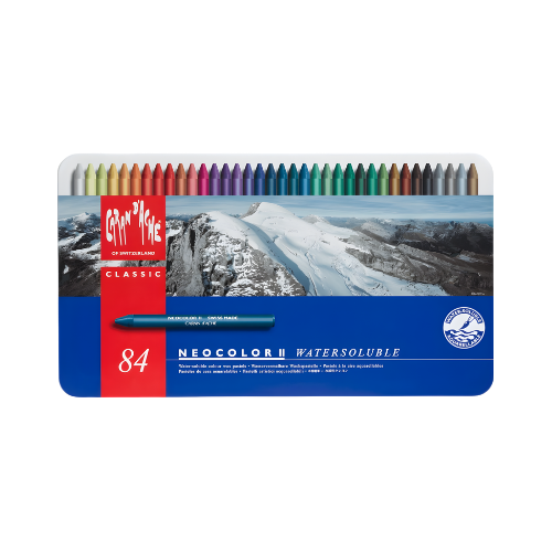 Caran D'Ache - Neocolour II Aquarelle Pastels - 84's
