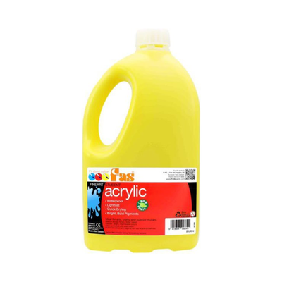 Cool Yellow 2L - FAS Student Acrylic Paint