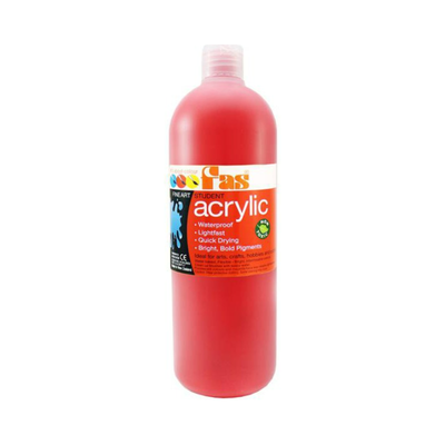 Cool Red 1L - FAS Student Acrylic Paint