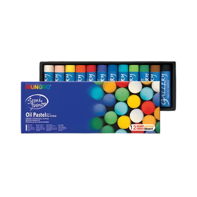 Mungyo Gallery Oil Pastels - Semi Jumbo 12's