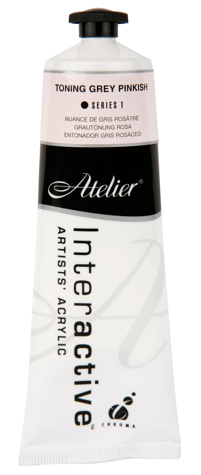 Toning Grey Pinkish 80ml - Atelier Acrylic Paint S1
