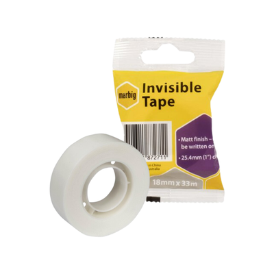 Invisible Mending Tape - 18mm x 33m