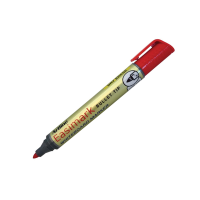 Red - Bullet Tip Whiteboard Markers Artline Easimark