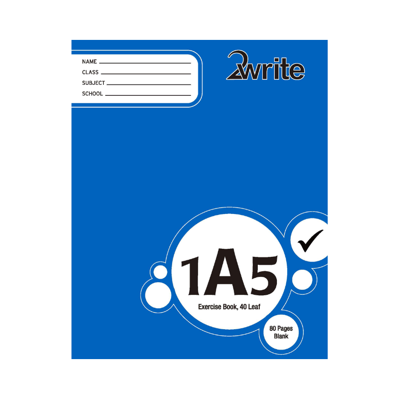 1A5 - Plain Exercise Book