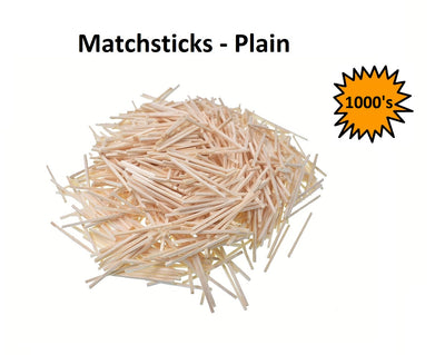Matchsticks - Plain - 1000pcs