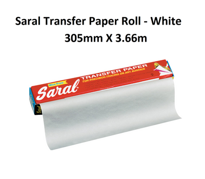 Saral Transfer Roll - White