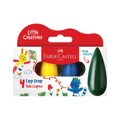 Faber Castell First Grasp Crayons - Pack of 4