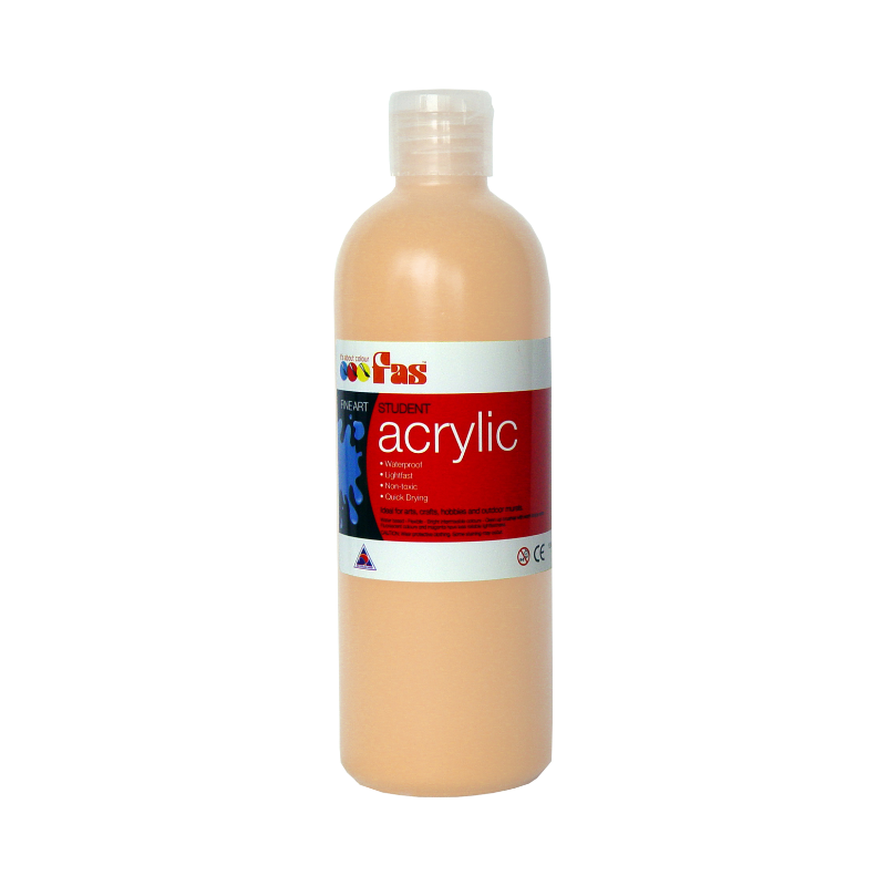 Beige 500mL - FAS Student Acrylic Paint