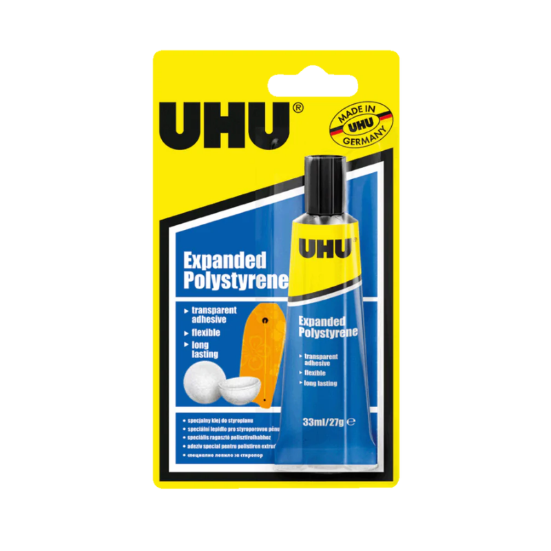 UHU Expanded Styrofoam Glue - 33ml