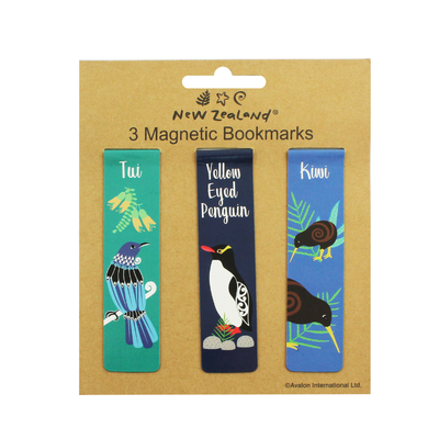 Magnetic Bookmark Birds of NZ