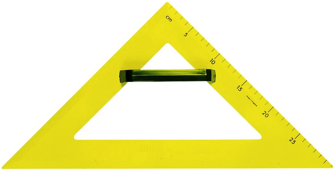 Blackboard / Whiteboard Tools - 45 Degree Set Square