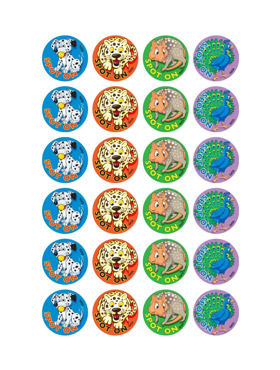 Spot On Merit Stickers