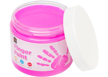 Pink Finger Paint Tub